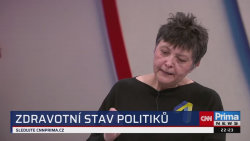 Stehlíková se Zimou o stavu Putina a Zemana