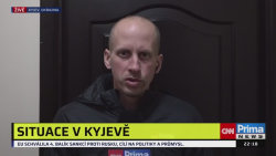 Matyáš Zrno o situaci v Kyjevě v pondělí večer