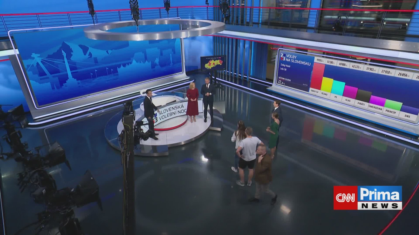 Volby na CNN Prima NEWS! - HLAVNÍ ZPRÁVY - CNN Prima NEWS